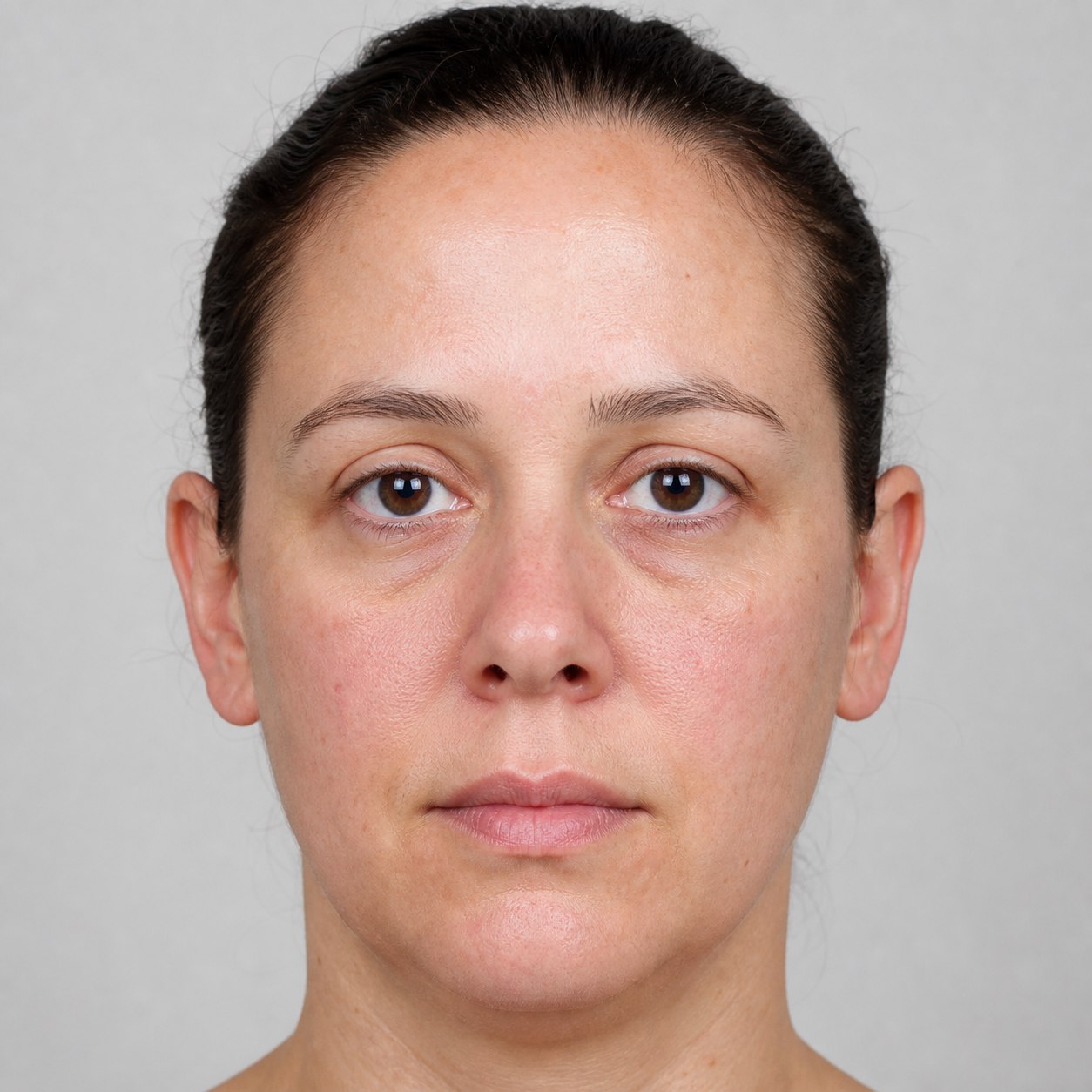 Front-facing portrait ready for analysis